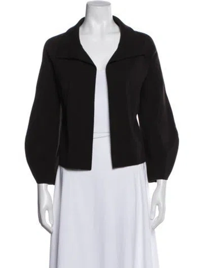 Pre-owned Tse Wool Jacket In Black