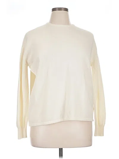 Pre-owned Tse Wool Pullover Sweater In Ivory