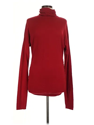Pre-owned Tse Wool Pullover Sweater In Red