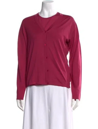 Pre-owned Tse Wool Sweater In Pink
