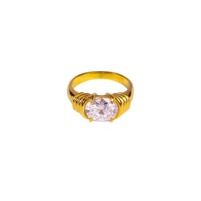 Tseatjewelry Ease Ring In Gold