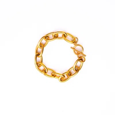 Tseatjewelry Women's Gold Am Bracelet