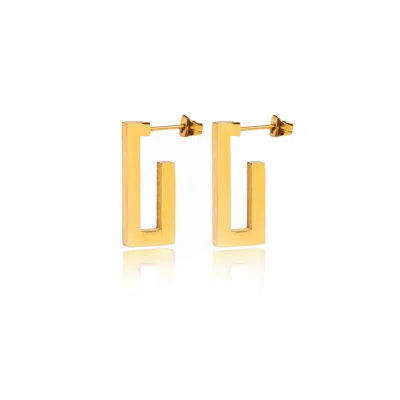 Tseatjewelry Women's Gold Keep Earrings