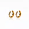Tseatjewelry Women's Gold Mix Huggies