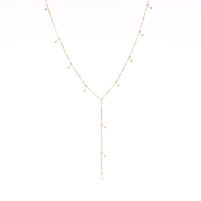 Tseatjewelry Women's Gold Oasis Lariat Necklace
