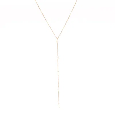 Tseatjewelry Women's Gold Quinn Lariat Necklace