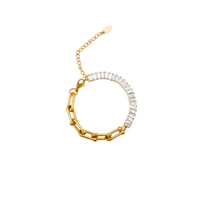 Tseatjewelry Women's Gold Tone Bracelet In Multi