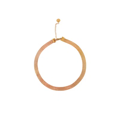 Tseatjewelry Women's Gold Tuscany Choker Necklace