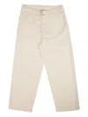 Ts(s) D-ring Belted Trousers In Neutral