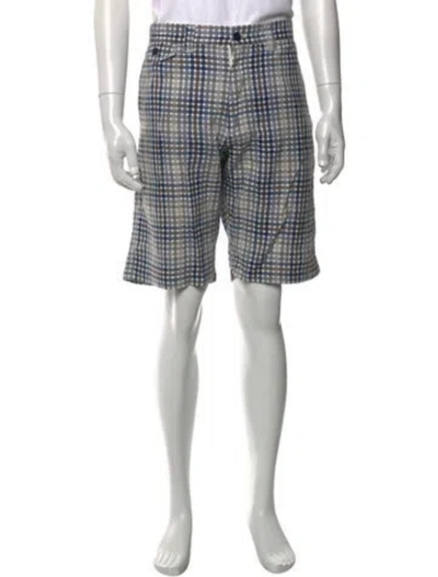 Pre-owned Ts(s) Plaid Print Shorts In Multi