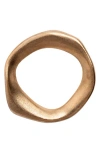 Tsu Lange Yor Hand Cast Bowl In Gold