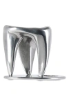 Tsu Lange Yor Silver Hand-cast Oil Burner In Silver