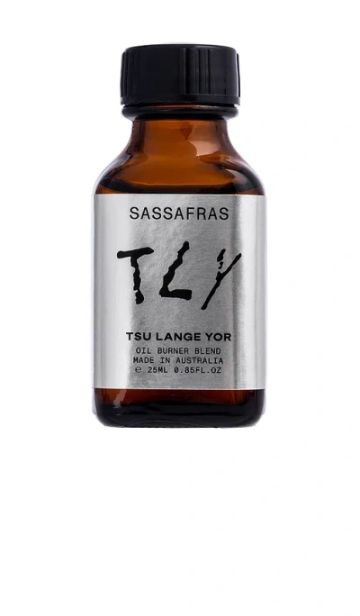 Tsu Lange Yor Sassafras Burner Blend 25ml In Silver