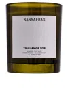 Tsu Lange Yor Sassafras Candle 210g In N,a