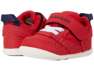 Tsukihoshi Kids' B. Racer (infant/toddler) Boys Shoes Red/navy : 6 Toddler M, Textile In Multi