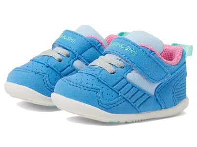 Tsukihoshi Kids' B. Racer (infant/toddler) Girl's Shoes Blue/pink : 4.5 Toddler M, Textile In Multi