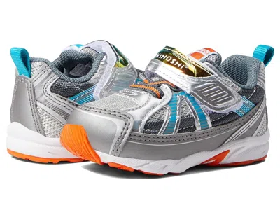 Tsukihoshi Kids' B.storm (toddler) Boy's Shoes Silver/gray : 5 Toddler M, Textile/synthetic