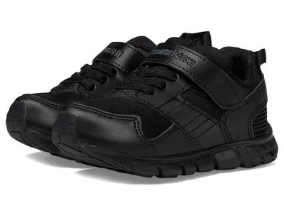 Tsukihoshi Charge Bts (toddler/little Kid) Kid's Shoes Black/black : 1 Little Kid M, Suede