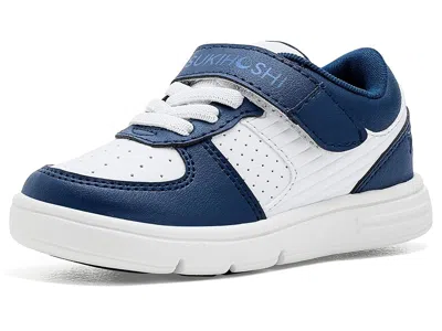 Tsukihoshi Court (toddler/little Kid) Kids Shoes Navy/white : 1 Little Kid M, Synthetic In Blue