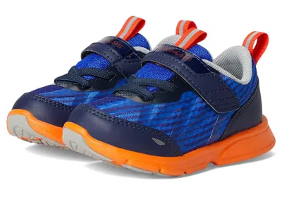 Tsukihoshi Jet (toddler/little Kid) Boys Shoes Blue/orange : 8 Toddler M, Synthetic