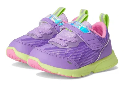 Tsukihoshi Jet (toddler/little Kid) Girls Shoes Lavender/apple : 2.5 Little Kid M In Purple