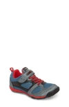 Tsukihoshi Kids'  Mako Washable Sneaker In Graphite/sea