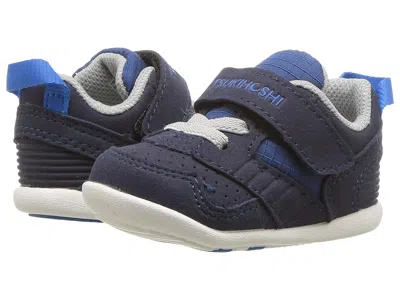 Tsukihoshi Kids' Racer (infant/toddler) Boys Shoes Navy/blue : 6.5 Toddler M, Leather/synthetic
