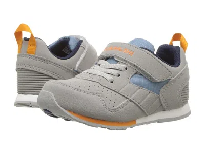 Tsukihoshi Racer (toddler/little Kid) Boys Shoes Gray/sea : 11.5 Little Kid M, Synthetic/textile