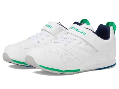 Tsukihoshi Racer (toddler/little Kid) Boys Shoes White/green : 11.5 Little Kid M, Synthetic/textile In Multi