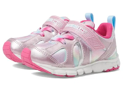 Tsukihoshi Rainbow (toddler/little Kid) Girls Shoes Rose/pink : 1 Little Kid M, Faux Leather/synthetic/textile