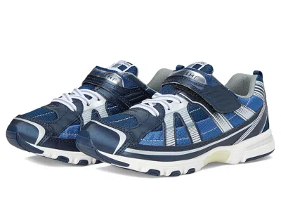 Tsukihoshi Storm (toddler/little Kid) Boys Shoes Navy/silver : 1 Little Kid M, Textile