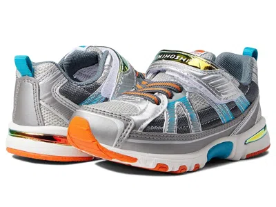 Tsukihoshi Storm (toddler/little Kid) Boys Shoes Silver/gray : 1 Little Kid M, Textile In Multi