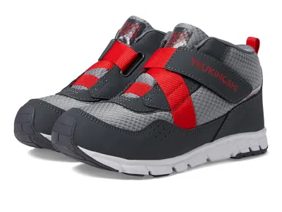 Tsukihoshi Tokyo (toddler/little Kid) Boys Shoes Slate/red : 9.5 Toddler M, Synthetic/textile