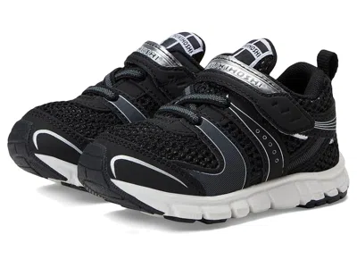 Tsukihoshi Velocity (toddler/little Kid) Boys Shoes Black/silver : 12.5 Little Kid M, Faux Leather/synthetic/te In Multi
