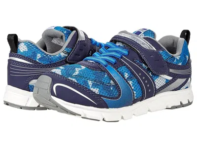 Tsukihoshi Velocity (toddler/little Kid) Boys Shoes Navy/camo : 7.5 Toddler M, Faux Leather/synthetic/textile