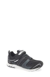 Tsukihoshi Kids'  Velocity Washable Sneaker In Black/silver