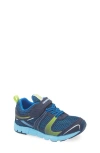 Tsukihoshi Velocity Washable Sneaker In Navy/sky