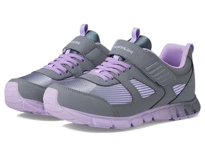 Tsukihoshi Youth Streak (little Kid/big Kid) Girls Shoes Ash/purple : 2.5 Little Kid M