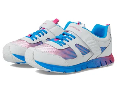 Tsukihoshi Youth Streak (little Kid/big Kid) Girls Shoes Mist/blue: 3.5 Big Kid M In Gray