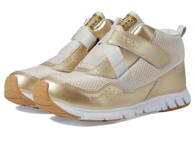 Tsukihoshi Youth Tokyo (little Kid/big Kid) Girls Shoes Gold/champagne : 5 Big Kid M, Textile/synthetic