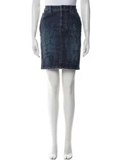 Pre-owned Tsumori Chisato Knee-length Skirt In Blue