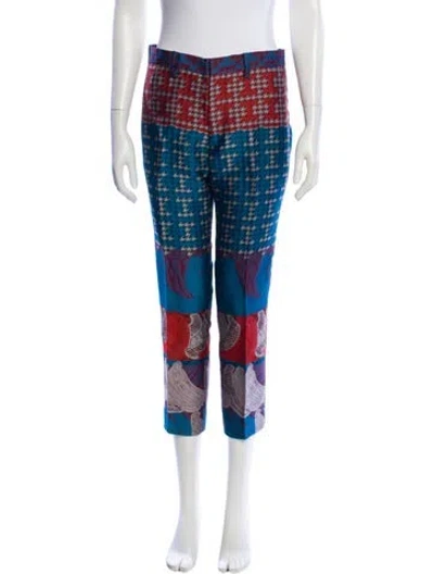 Pre-owned Tsumori Chisato Printed Wide Leg Pants In Multi
