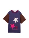 Tsumori Chisato Star-patchwork T-shirt In Multi
