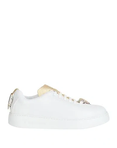 T-switch Woman Sneakers White Size 8 Calfskin