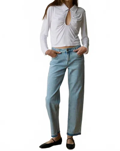 Tt Studios 1996 Relaxed Straight Leg Jean In South St. In Blue