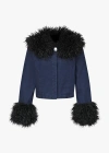 Tt Studios Kimmy Jacket Petite In Blue
