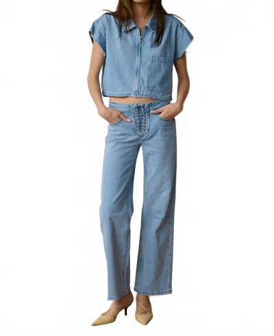 Tt Studios Mikey Relaxed Straight-leg Fit Jean In South St. In Blue