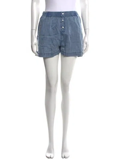 Pre-owned Tt Studios Mini Shorts In Blue