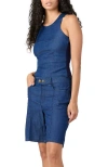 Tt Studios Sadie Crew Neck Tank Top In Blue