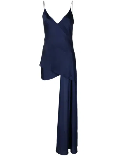 Ttswtrs Sirena Asymmetric Minidress In Blau